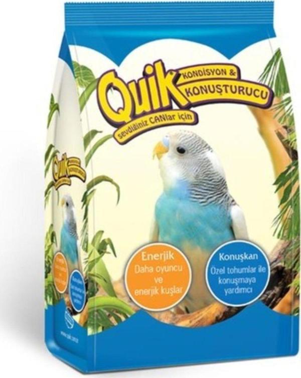 Quik Muhabbet Kuşu Kondisyon Ve Konuşturucu Yem 150 gr. - Image 1
