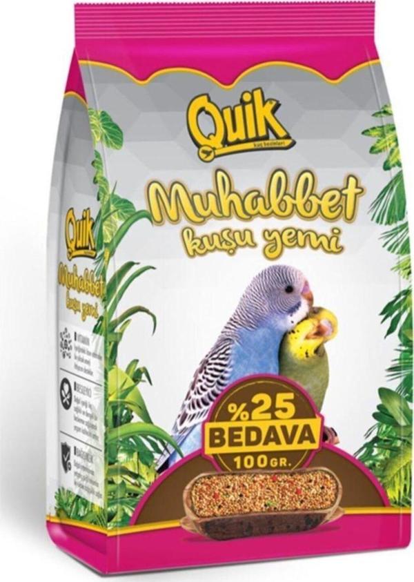 Quik Muhabbet Kuşu Yemi 500 Gr - Image 1