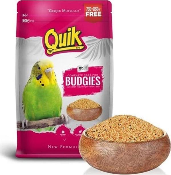 Quik Muhabbet Kuşu Yemi 750 + 250 Gr - Image 1