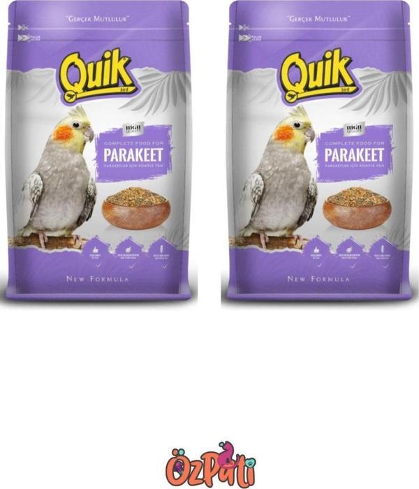Quik Paraket Cennet Sultan Papağanı Yemi 750 Gr X 2 Adet - Image 1