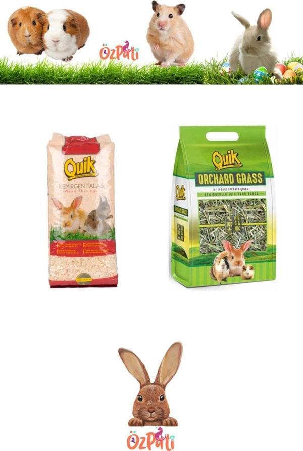 Quik Kuru Yonca Kemirgen Otu + Kemirgen Talaşı - Image 1
