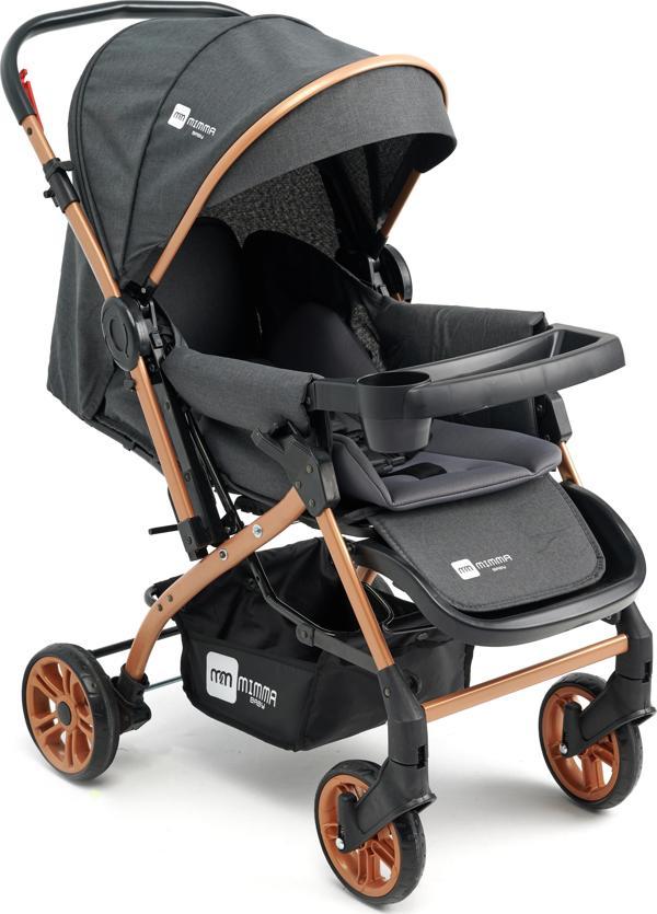 Mimma Baby Life Gold Çift Yönlü Bebek Arabası - Image 1