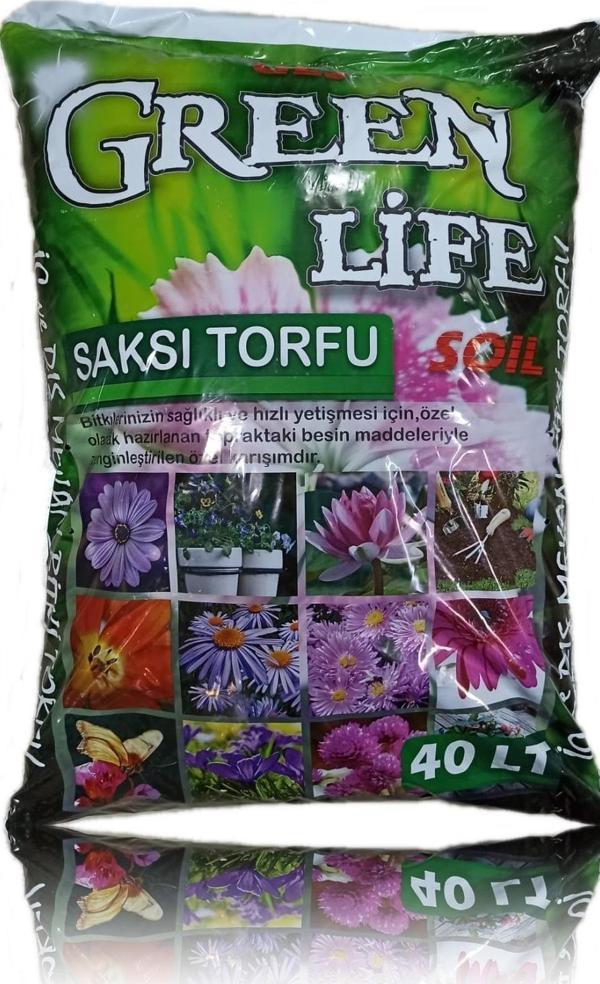 Harika Bitki Toprağı, Çicek Toprağı, Htm Torf Humus Katkılı 40 Lt. - Image 1