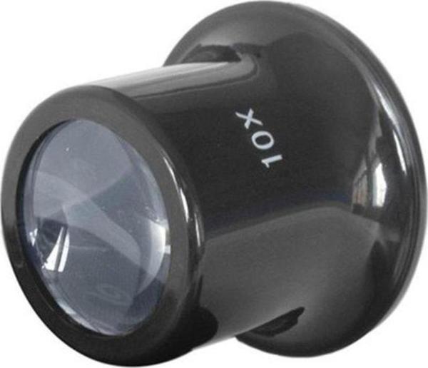 10X Büyütmeli Saat Takı Onarım Için Cam Lensli Optik Göz Büyüteç - Image 1