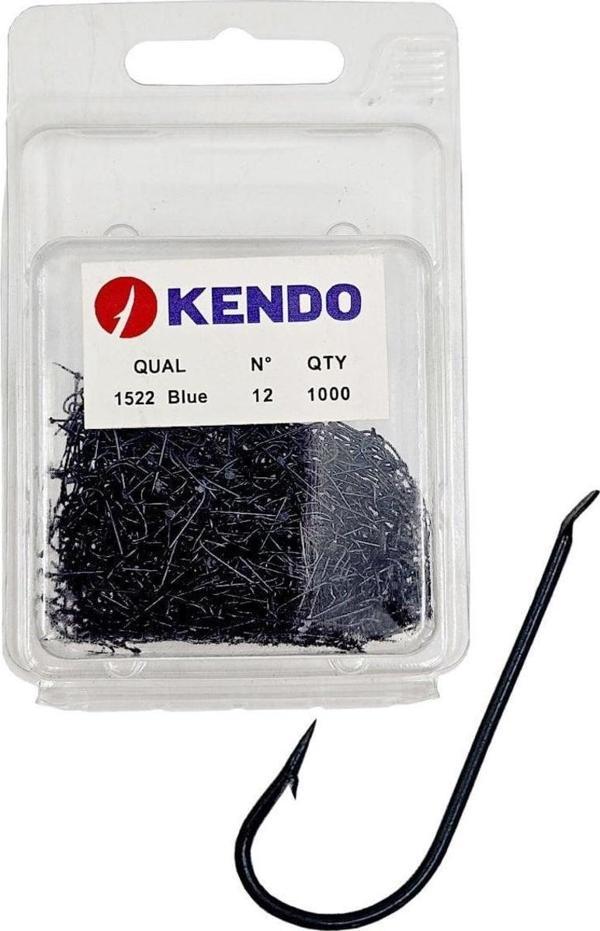 Kendo (1522)  1000 Adet 9/12 Siyah Çapraz İğne 10 Numara - Image 1