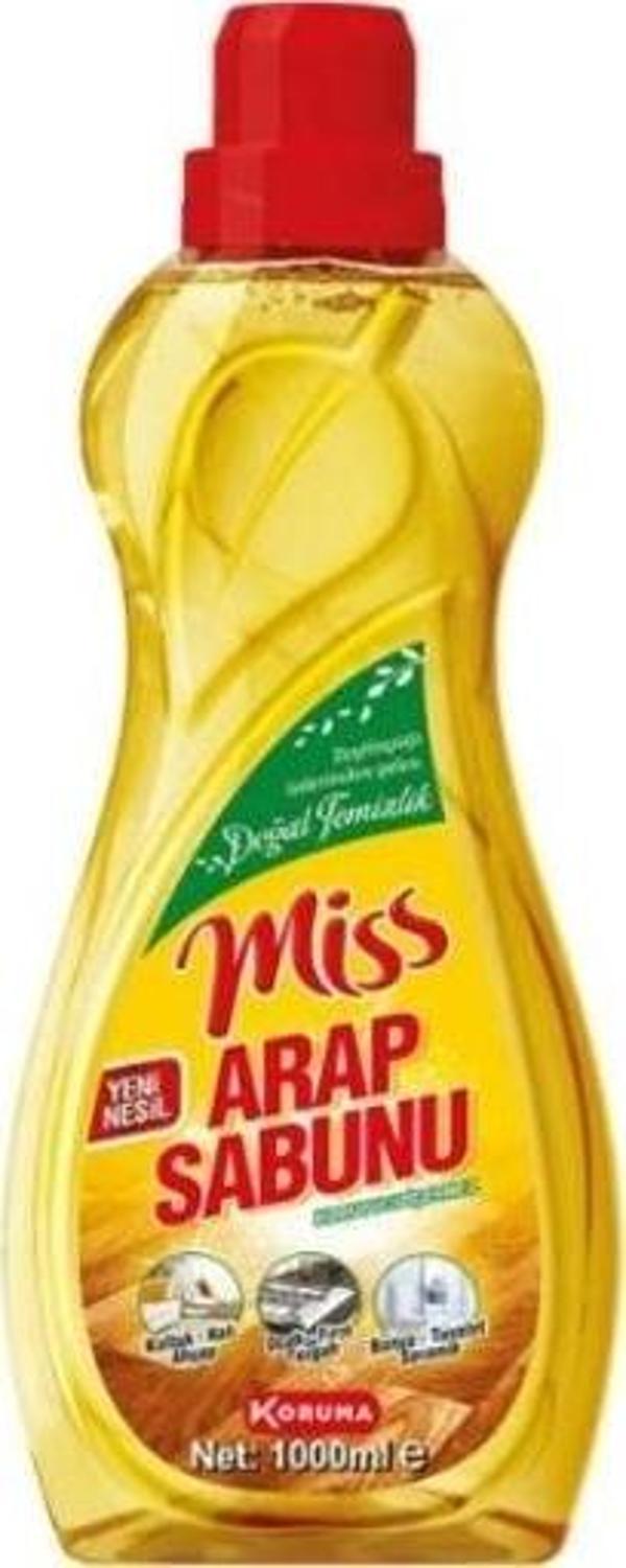 Miss Arap Sabunu 1 Lt. Sıvı (4'lü) - Image 1