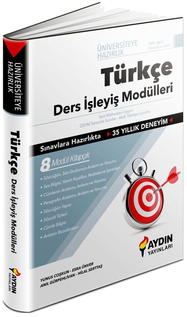 Aydın Yayınları Tyt Türkçe Ders İşleyiş Modülleri - Aydın Yayınları - Image 1
