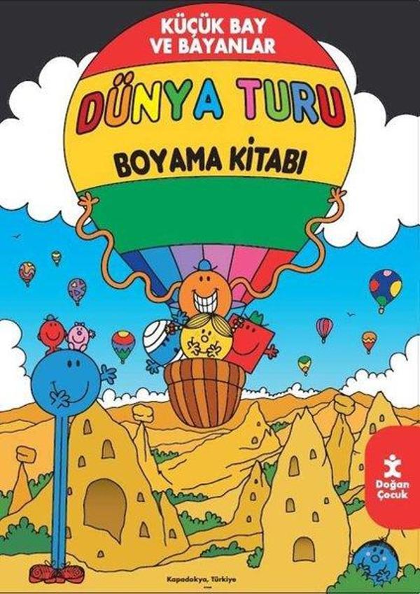 Küçük Bay ve Bayanlar - Dünya Turu Boyama Kitabı - Doğan Çocuk - Image 1