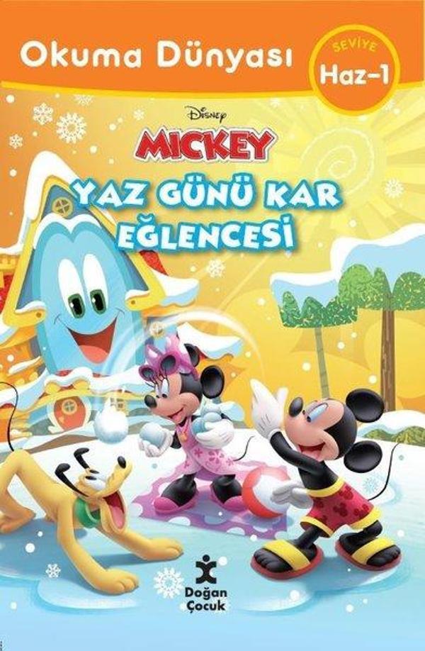 Disney Mickey Yaz Günü Kar Eğlencesi - Okuma Dünyası Seviye Haz - 1 - Doğan Çocuk - Image 1