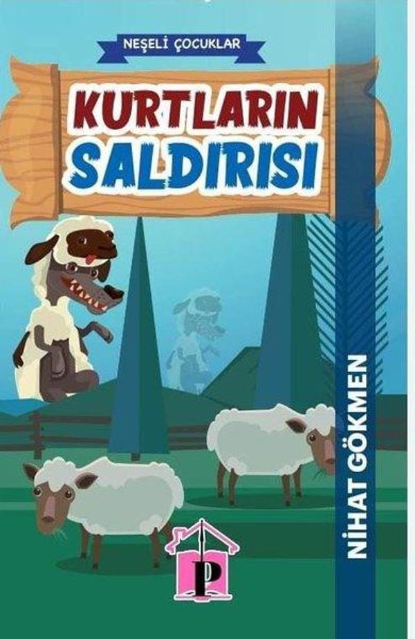 Kurtların Saldırısı - Neşeli Çocuklar - Pembe Çatı Yayınları - Image 1