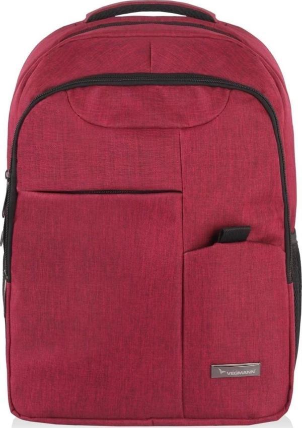 Vegmann Tucana Vgm-030 15,6 Inç Uyumlu Dizüstü Bordo Sırt Çantası - Image 1