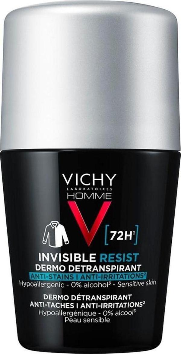Vichy Homme 72H Erkek Deodorant Roll-On 50ml - Image 1