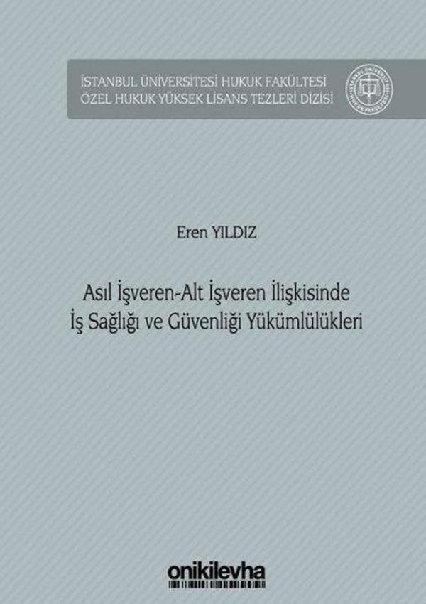 Asıl İşveren - Alt İşveren İlişkisinde İş Sağlığı ve Güvenliği Yükümlülükleri - On İki Levha Yayıncılık - Image 1