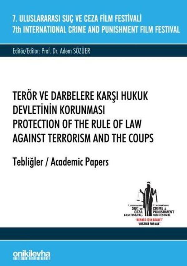 7. Uluslararası Suç ve Ceza Film Festivali Terör ve Darbelere Karşı Hukuk Devletinin Korunması Tebli - On İki Levha Yayıncılık - Image 1
