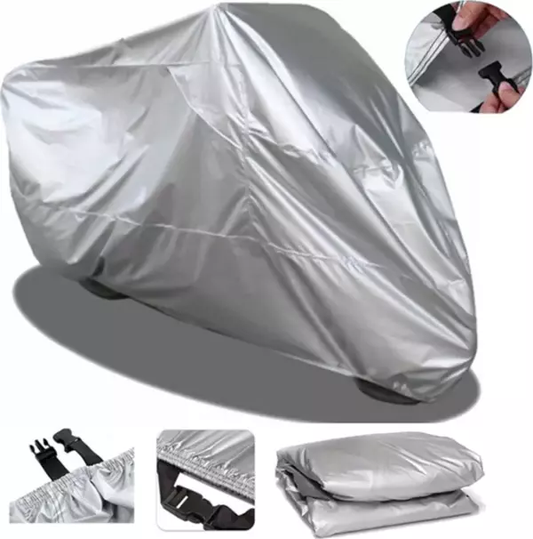 Tegin Acc Kuba Kb150-9 Uyumlu Solarblock Prime Motosiklet Brandası Örtüsü - Image 1