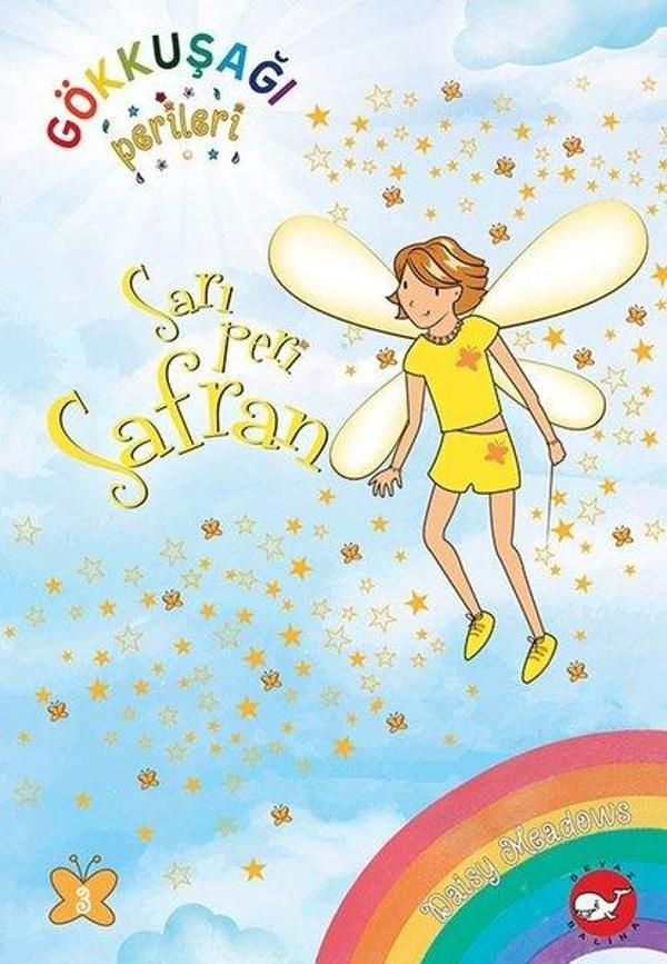 Sarı Peri Safran - Gökkuşağı Perileri 3 - Beyaz Balina Yayınları - Image 1