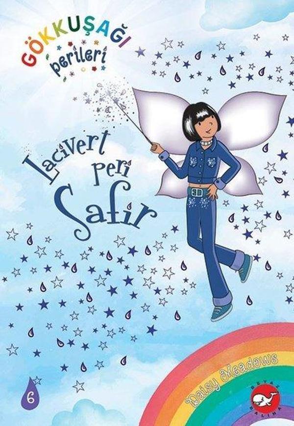 Lacivert Peri Safir - Gökkuşağı Perileri 6 - Beyaz Balina Yayınları - Image 1