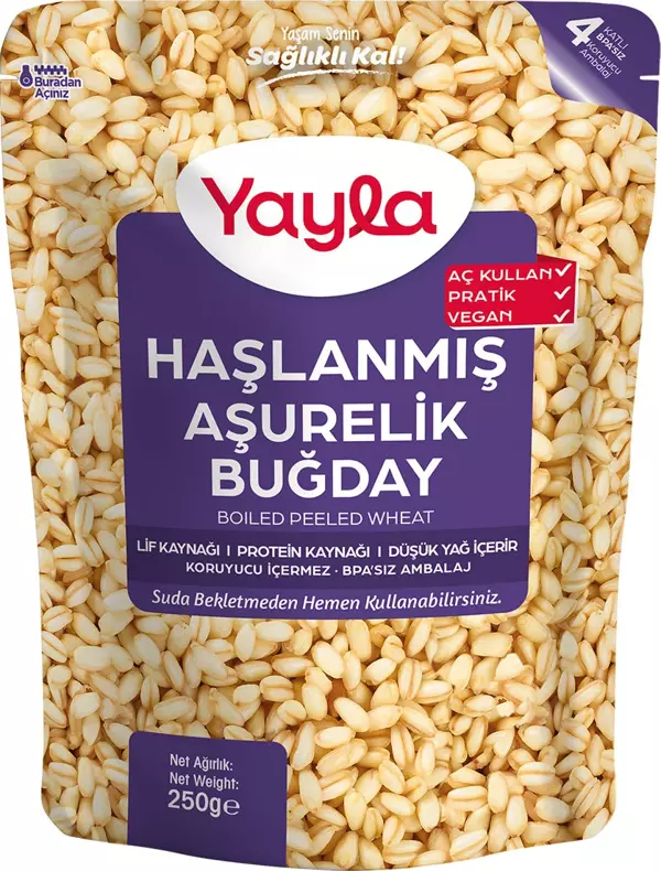 Yayla Haşlanmış Aşurelik Buğday 250 gr - Image 1