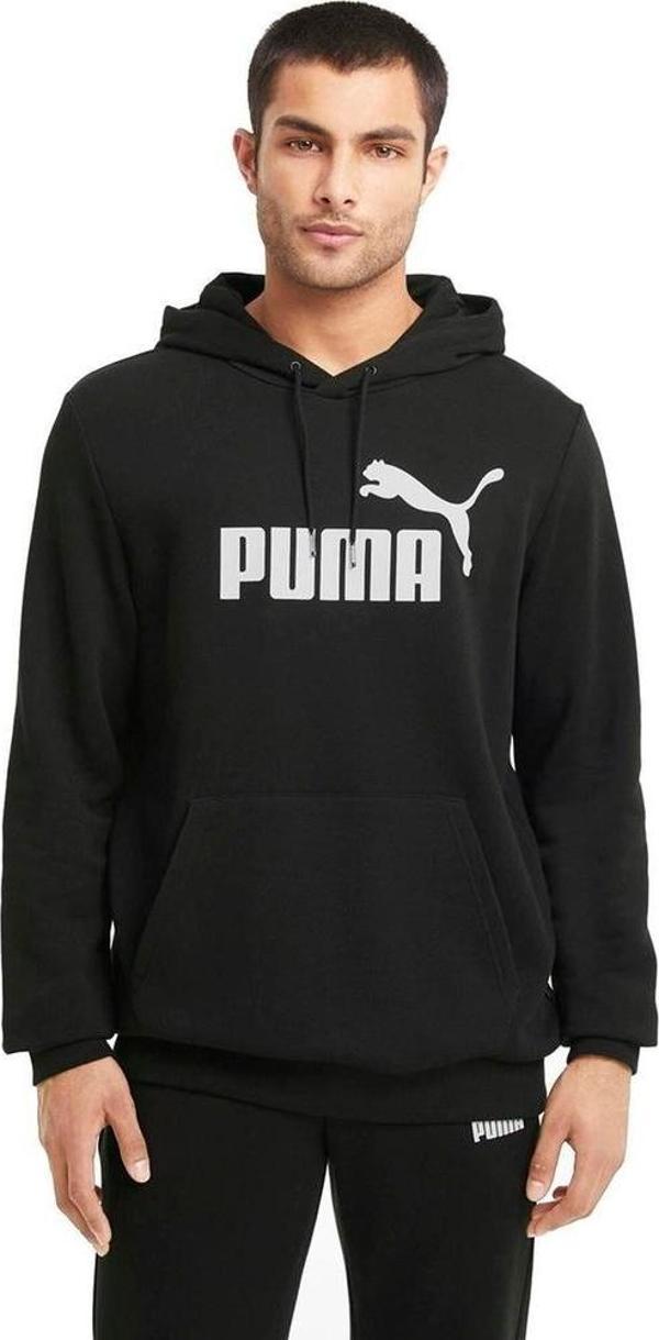 Puma ESS Big Logo Hoodie TR Black Erkek Sweatshirt - Image 1