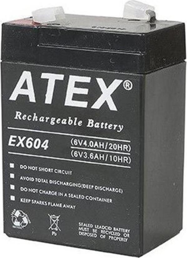 Atex LT-44 4V 4.4AH Fener Aküsü - Image 1