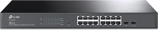 Omada Tp-Link SG2218P 16 Port Poe+ 10-100-1000 Mbps L2 Yönetilebilir Switch 2 SFP Port - Image 1