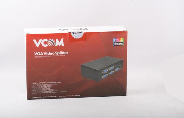 Vcom DD138 1-8 Port 350MHZ Metal Vga Splitter - Image 1