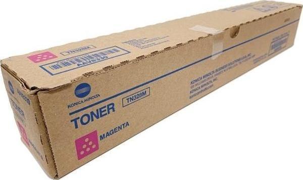 Minolta TN-328M Magenta Kırmızı Orjinal Fotokopi Toneri Bizhup C250İ-300İ-360İ 28.000 Sayfa - Image 1