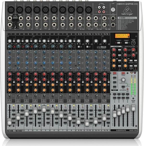 Behringer QX2442USB 24 Kanal Efektli Mikser - Image 1