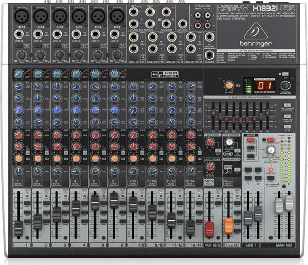 Behringer Xenyx X1832usb 18 Kanal Usb Analog Mikser - Image 1