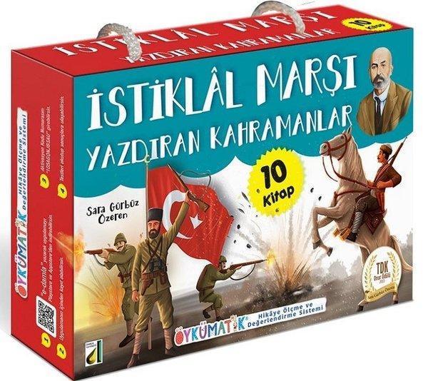 İstiklal Marşı Yazdıran Kahramanlar Seti - 10 Kitap Takım - Damla Yayınevi - Image 1