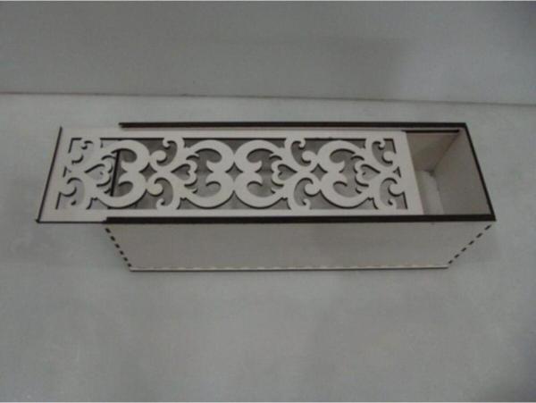 MDFHOME Beyaz Uzun Hediye Kutusu - Image 1