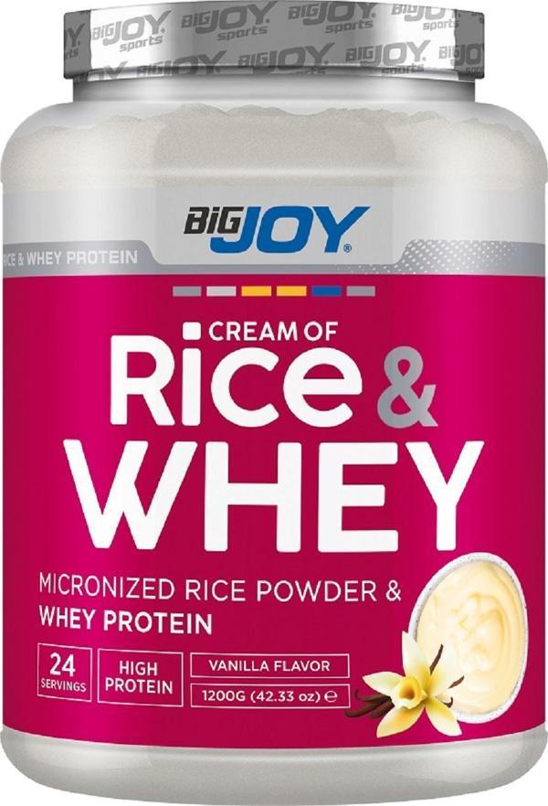 BIGJOY SPORTS CREAM OF RICE & WHEY VANİLYA 1200g - Image 1