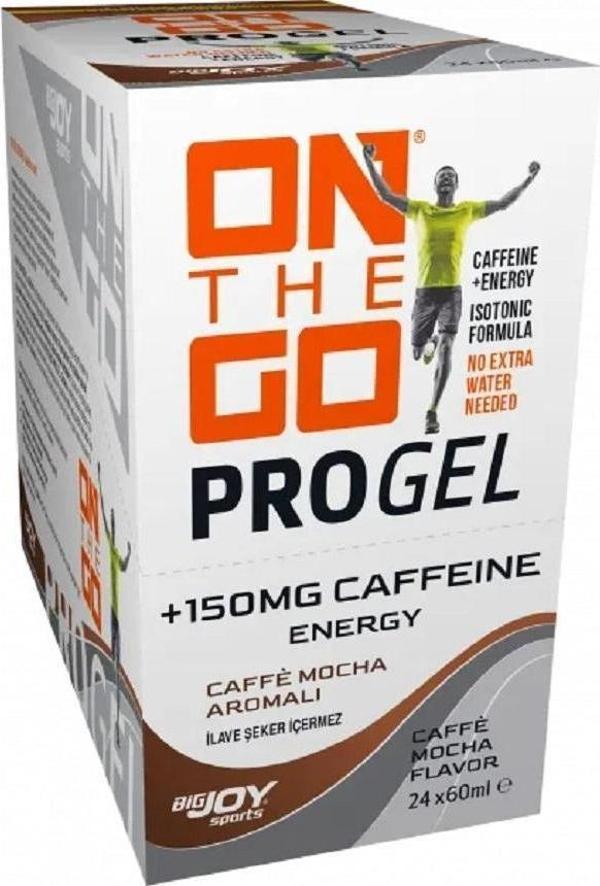Bigjoy Sports ONTHEGO Progel Caffe Mocha 24 x 60ml - Image 1
