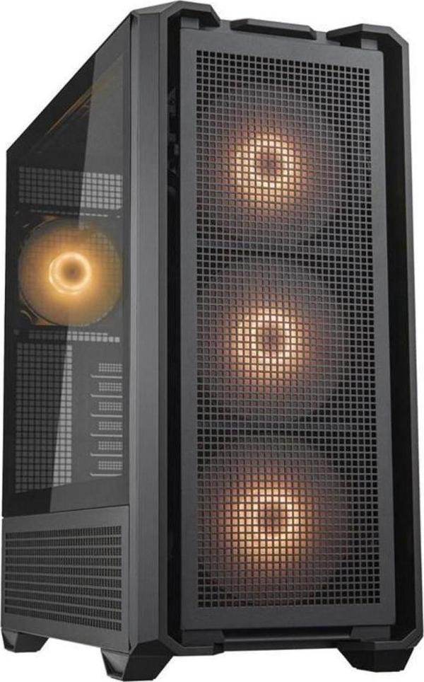 Cougar Mx600 Psu Yok 4Xargb Fan E-Atx Full Tower Gamıng Kasa Siyah - Image 1