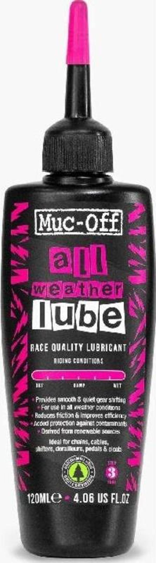 Muc-Off All Weather Lube Zincir Yağı 120ML - Image 1