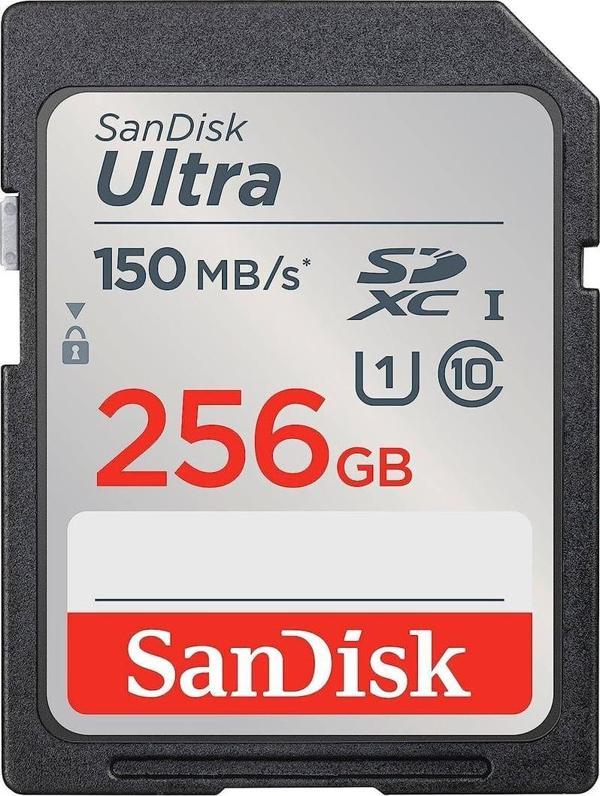 Sandisk Ultra 256GB 150MB/S Sdhc/sdxc Class 10 Uhs-I Hafıza Kartı SDSDUNC-256G-GN6IN - Image 1