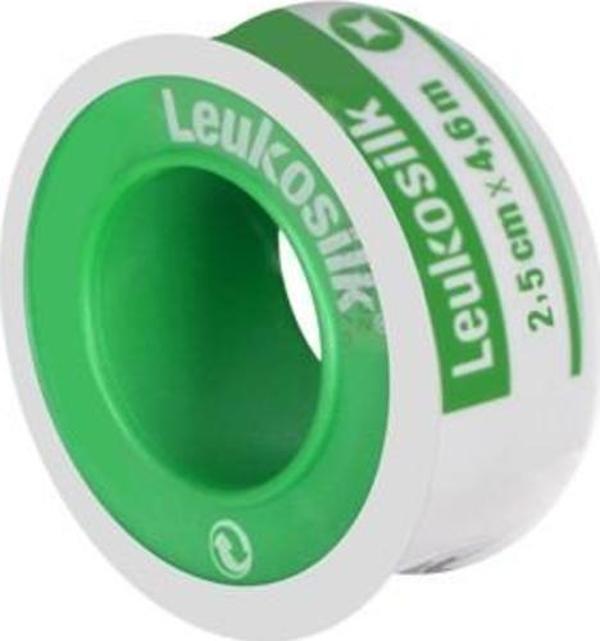 Leukosilk Flaster 2.5 cmx4.6 m Yara Bandı - Image 1