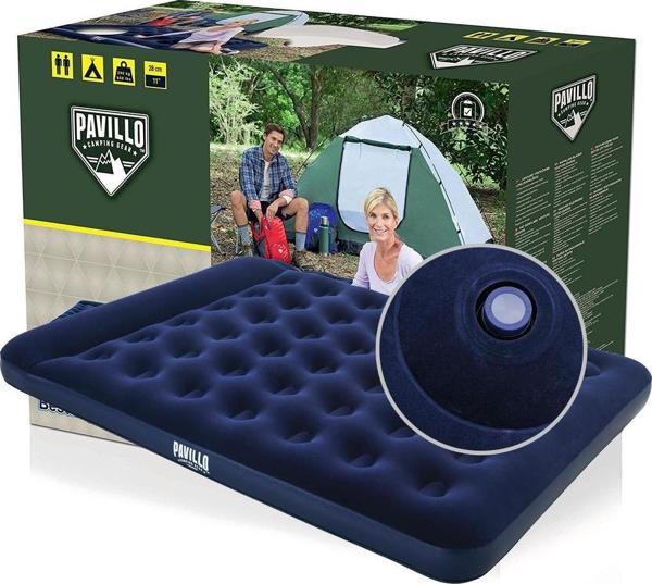 Bestway 67226 Pavillo Queen Çift Kişilik Pompalı Şişme Yatak - Image 1