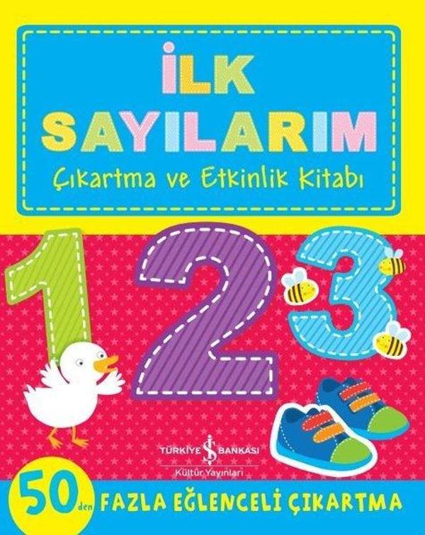 İlk Sayılarım - Çıkartma ve Etkinlik Kitabı - İş Bankası Kültür Yayınları - Image 1