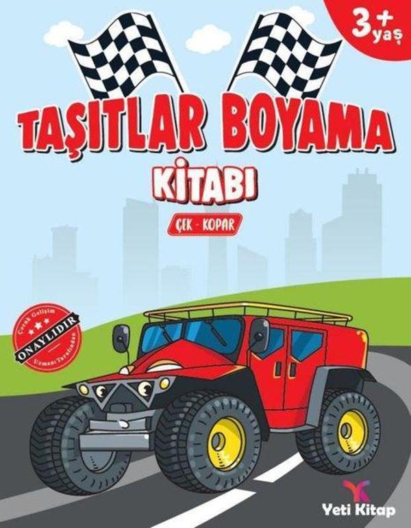 Taşıtlar Boyama Kitabı - Yeti Kitap - Image 1
