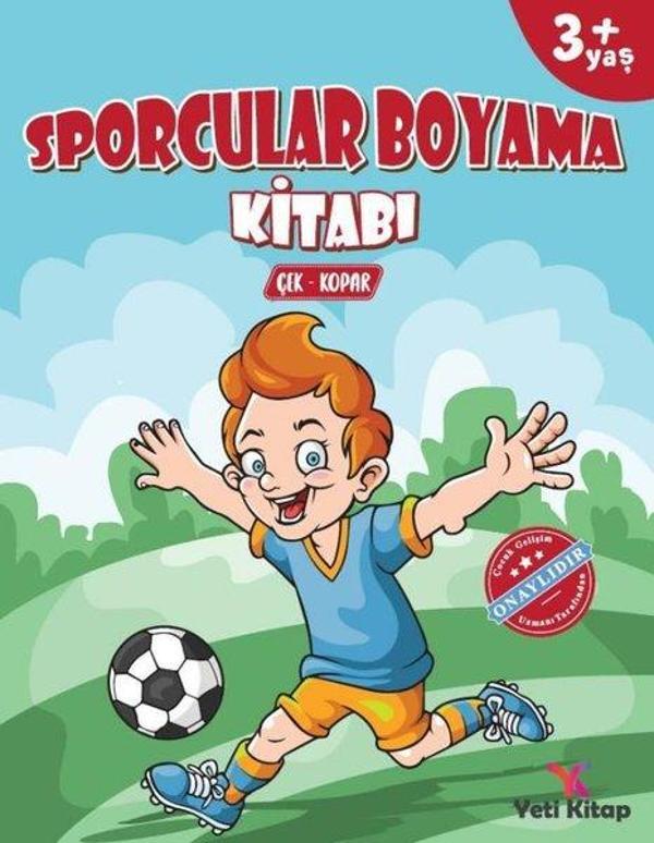Sporcular Boyama Kitabı - Yeti Kitap - Image 1