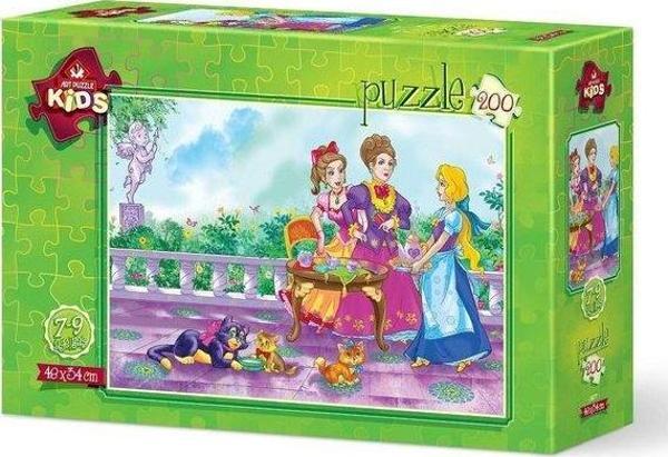 Art Kids Art Çocuk Puzzle Hizmetçi Prenses 200 Parça 5677 - Image 1