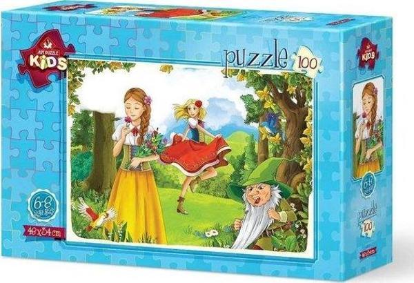 Art Kids Art Çocuk Puzzle Masal Gülü 100 Parça 5619 - Image 1