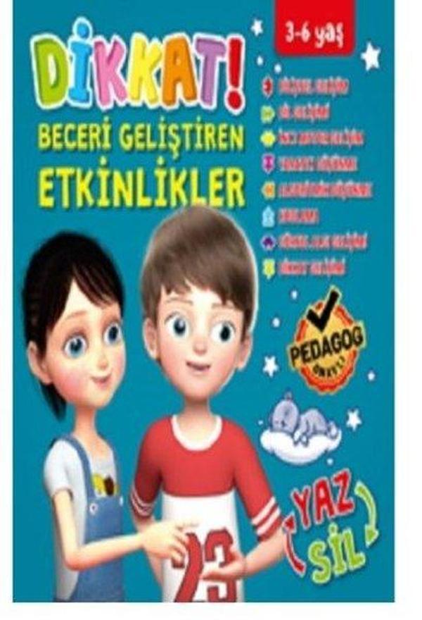 Dikkat ve Beceri Geliştiren Etkinlikler - Mavi Seri - Gong Çocuk - Image 1
