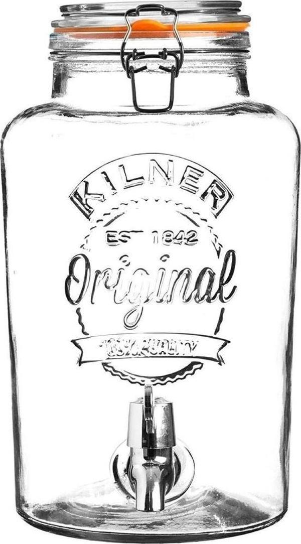 Kilner Klipsli Yuvarlak İçecek Sebili 5 Lt - Image 1