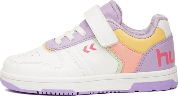 Hummel Lippa JR 900571-9007 Beyaz & Pembe Kız Çocuk Günlük Spor Ayakkabı - Image 1