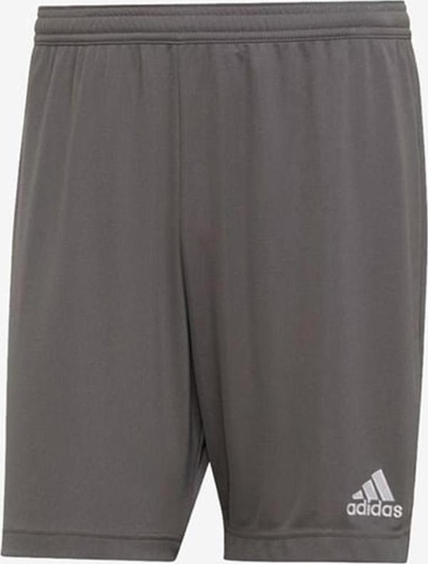 Adidas Entrada 22 Short ADH57505 Gri Erkek Futbol Şortu - Image 1