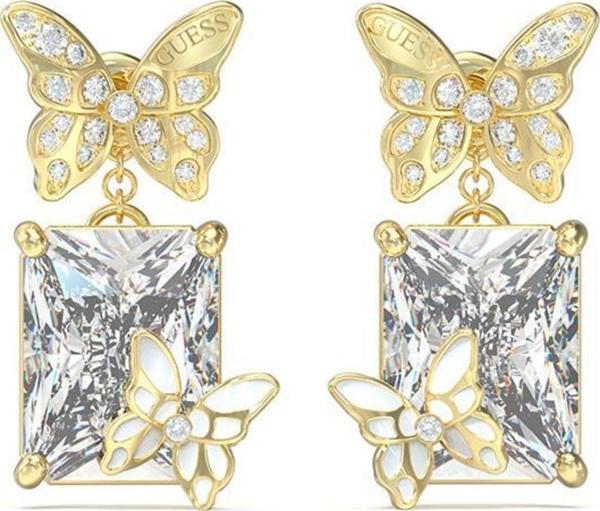 Guess JGUJUBE04089JWYGTU Kelebek Kadın Küpe - Image 1