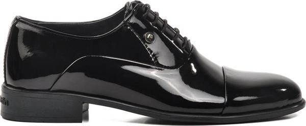 Pierre Cardin 70PC20 Groom Siyah Rugan Hakiki Deri Erkek Klasik Ayakkabı - Image 1