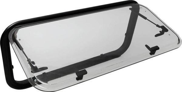 Babarvy 90x45cm 90° Amortisörlü Karavan Camı / Pencere - Image 1